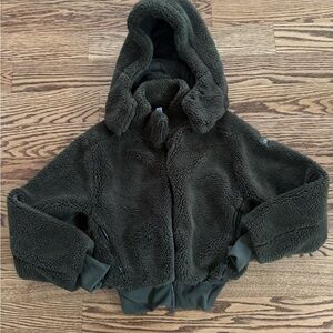 Alo Foxy Sherpa Jacket - Olive Green